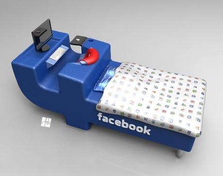  Facebook概念睡床        