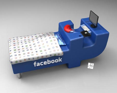  Facebook概念睡床        