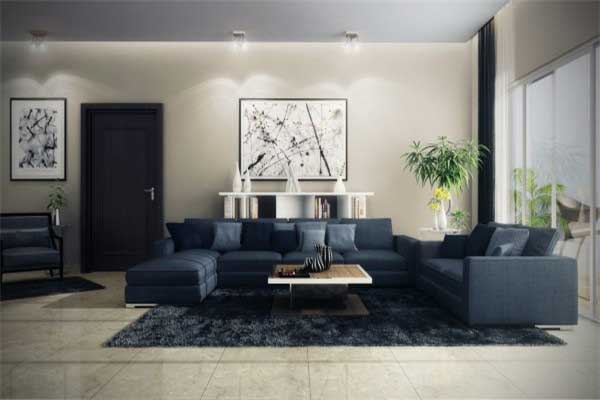 舒适放松的现代客厅设计5