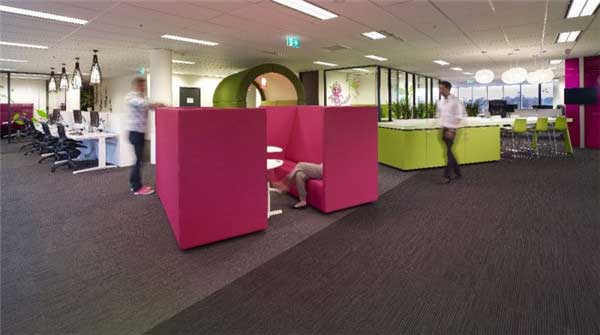 微软悉尼办公楼软装设计8
