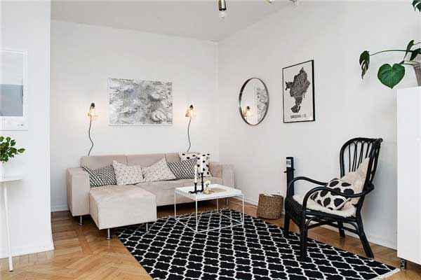 瑞典现代简约风格公寓设计6
