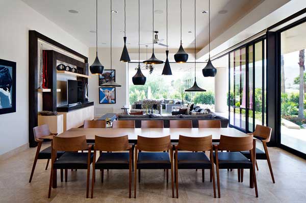  加州棕榈泉舒适自然的住宅设计14
