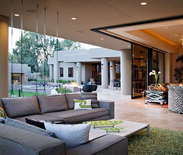  加州棕榈泉舒适自然的住宅设计12