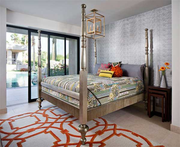  加州棕榈泉舒适自然的住宅设计7