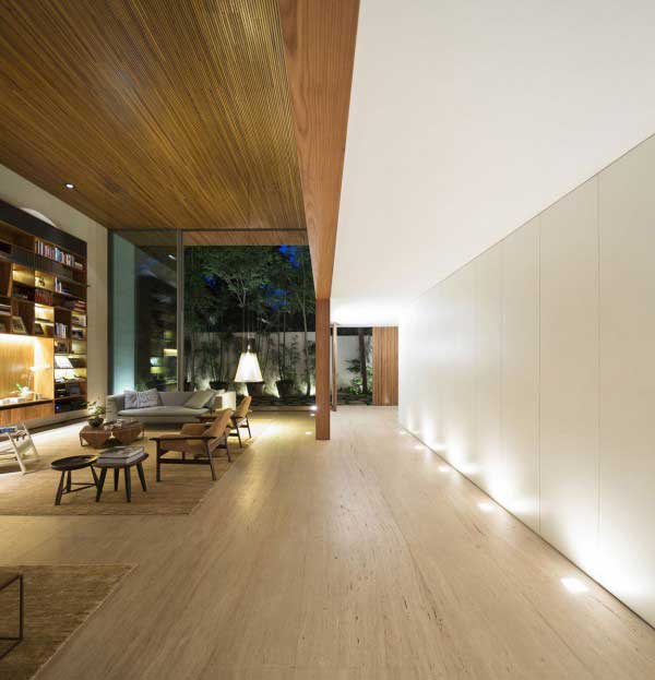 巴西圣保罗木质别墅软装设计9