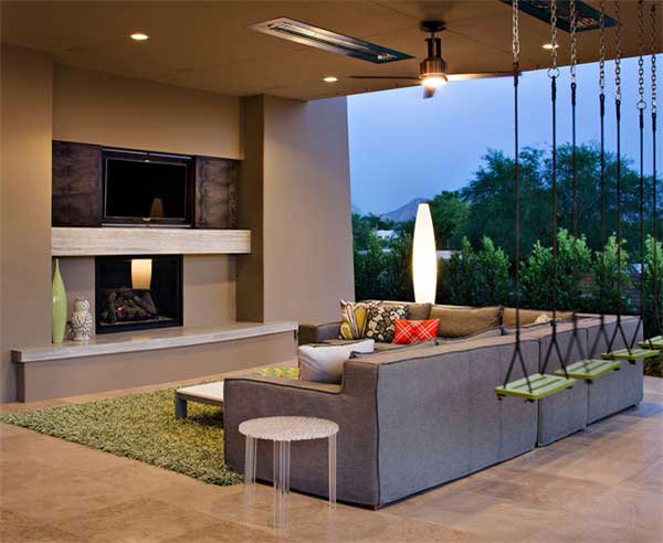  加州棕榈泉舒适自然的住宅设计10