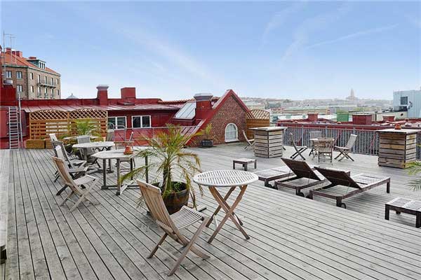 瑞典哥德堡67平米工业元素风格的公寓设计23