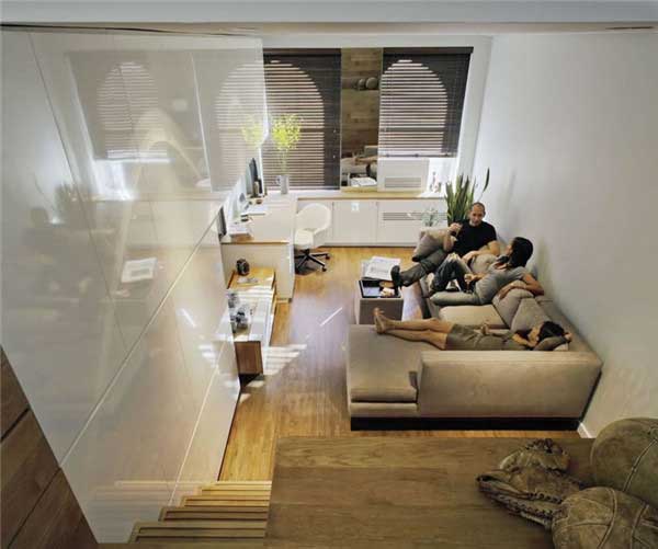  纽约45平米创意小空间住宅设计3