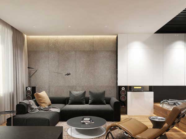 50平米时尚创新的小公寓设计37
