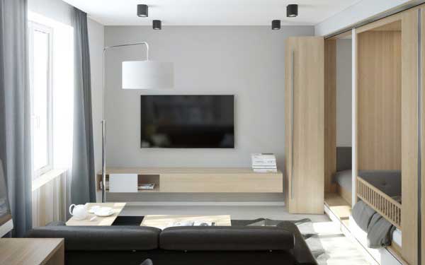 素雅的现代简约软装风格公寓设计4