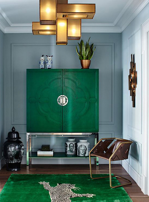 家居软装设计色彩篇：象征着生命和青春的绿色