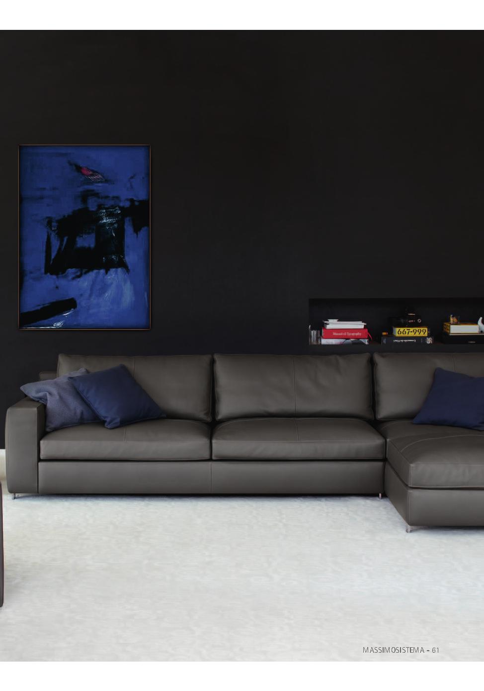 Poltrona Frau-现代灰色系沙发